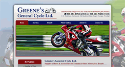 Desktop Screenshot of greenesgeneralcyclett.com